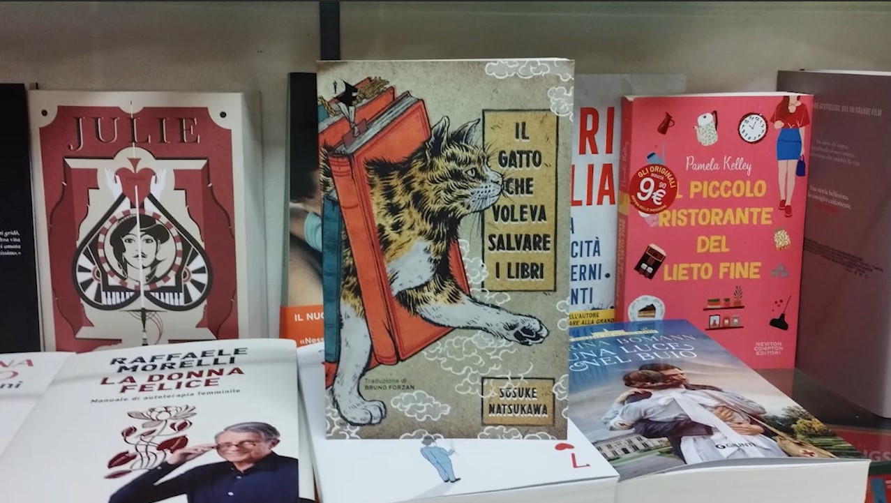 Il gatto che voleva salvare i libri Videorecensione ParmaSofia